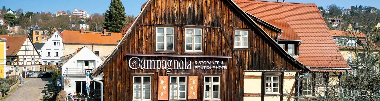 Boutique Hotel „La Campagnola“ im Alten Fährgut in Loschwitz